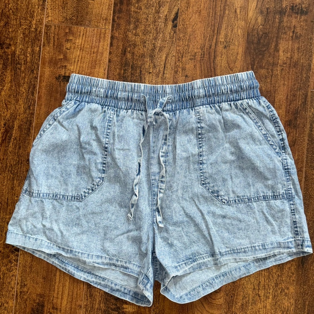 Arden’s Denim fabric Blue Women's Shorts size large